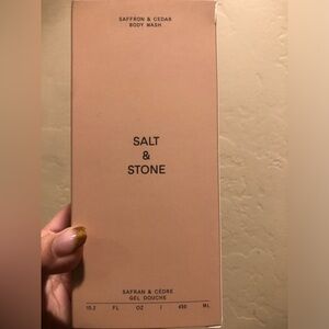 Salt & Stone Safron & Cedar Body Wash
